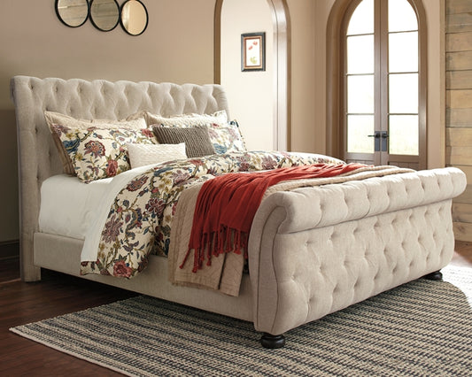 Willenburg  Upholstered Sleigh Bed