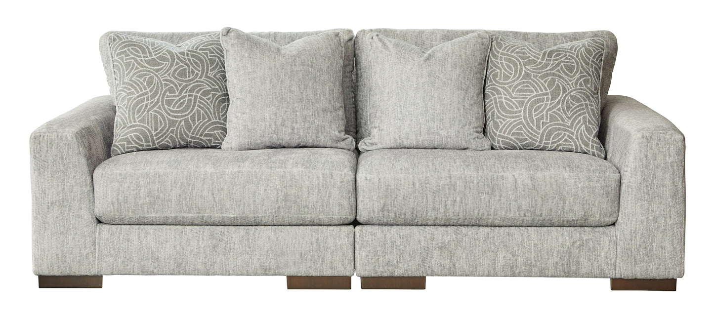 Regent Park 2-Piece Sectional Loveseat