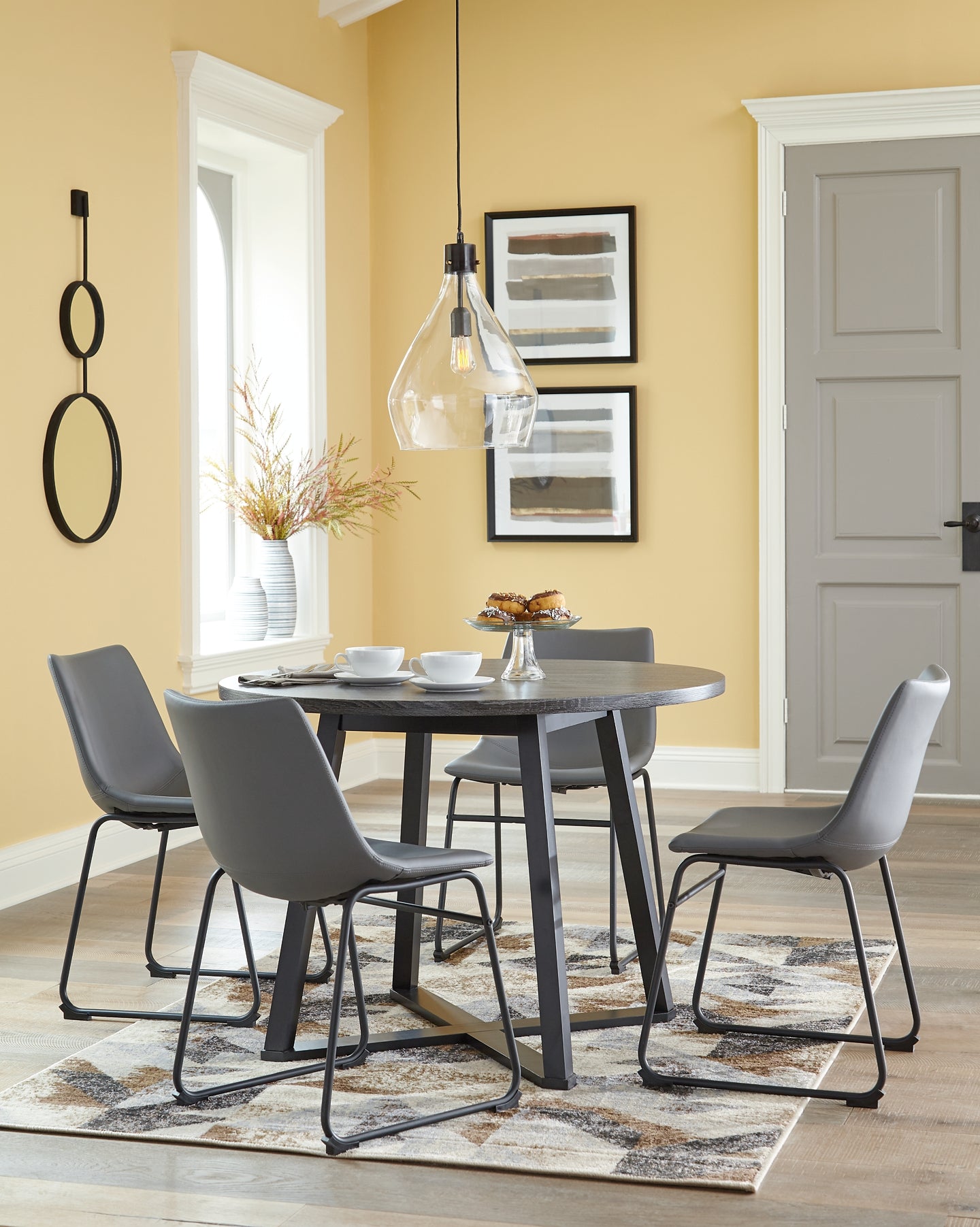 Centiar Dining Table and 4 Chairs