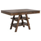 Dewey 5-piece Rectangular Dining Table Set Walnut