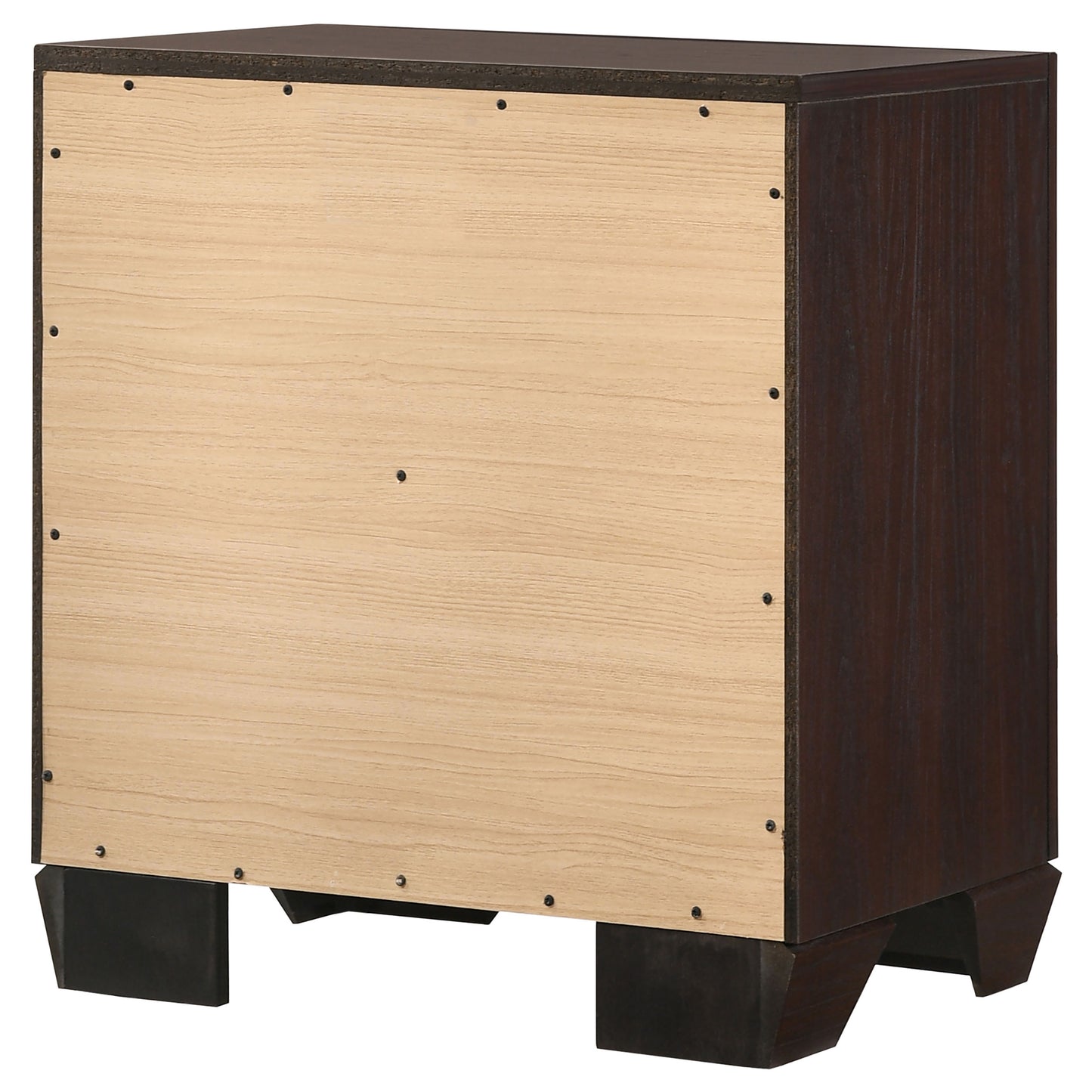 Kauffman 2-drawer Nightstand Dark Cocoa