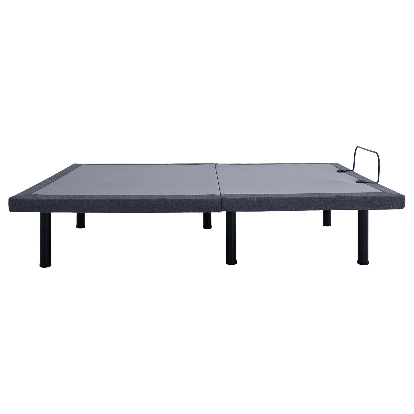 Clara Full Adjustable Bed Base Grey and Black