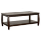 Dixon 1-shelf Rectangular Wood Coffee Table Espresso