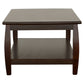 Dixon 1-shelf Rectangular Wood Coffee Table Espresso