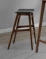 Finnick Cushioned Backless Bar Stool Walnut (Set of 2)