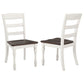 Madelyn Wood Dining Side Chair Coastal White (Set of 2)