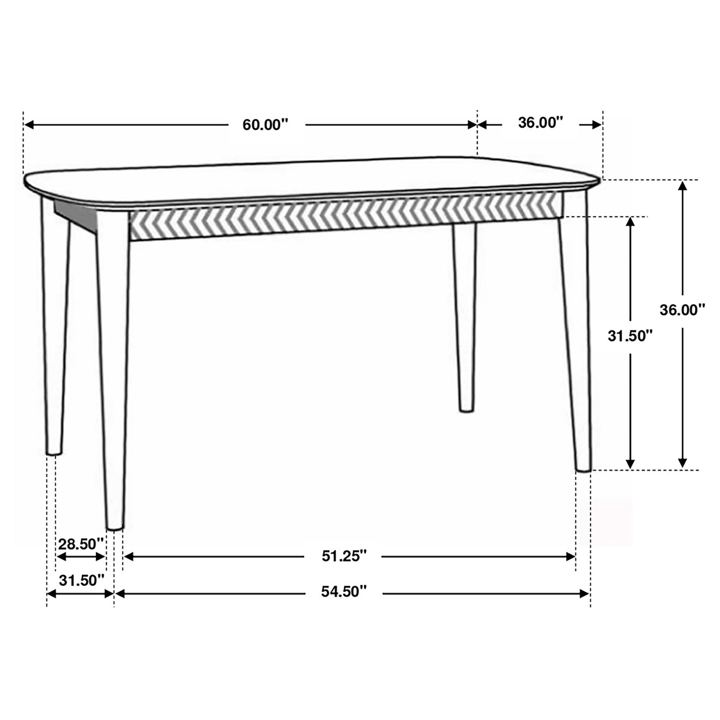 Partridge 7-piece Counter Dining Set Espresso and Camel