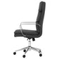 Ximena Upholstered Adjustable High Back Office Chair Black