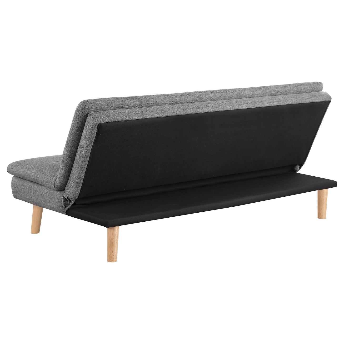 Scout Upholstered Tufted Convertible Sofa Bed Grey