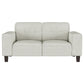 Deerhurst Upholstered Track Arm Tufted Loveseat Greige