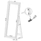 Windrose 28 x 67 Inch Tempered LED Standing Mirror White