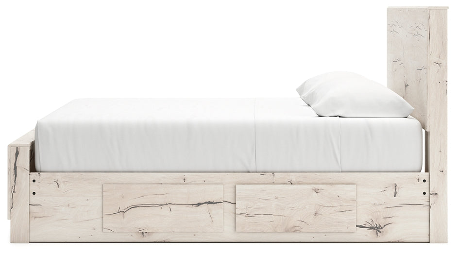 Lawroy  Panel Bed With Storage