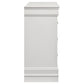 Louis Philippe 6-drawer Dresser White