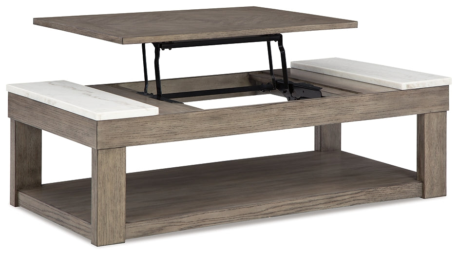 Loyaska Coffee Table with 2 End Tables