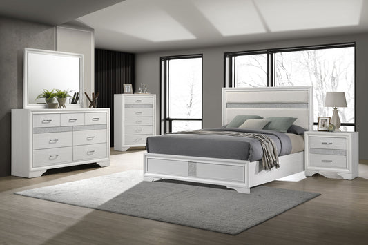 Miranda 4-piece Queen Bedroom Set White