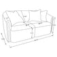 Townsend 2-piece Chenille Upholstered Sofa Set Latte