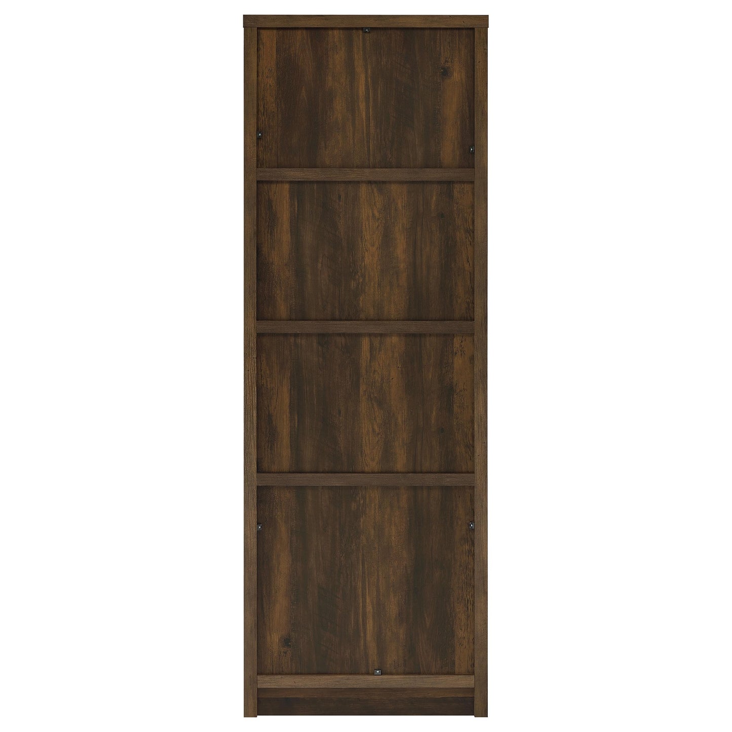 Laughlin 3-shelf Engineered Wood Media Tower Dark Pine