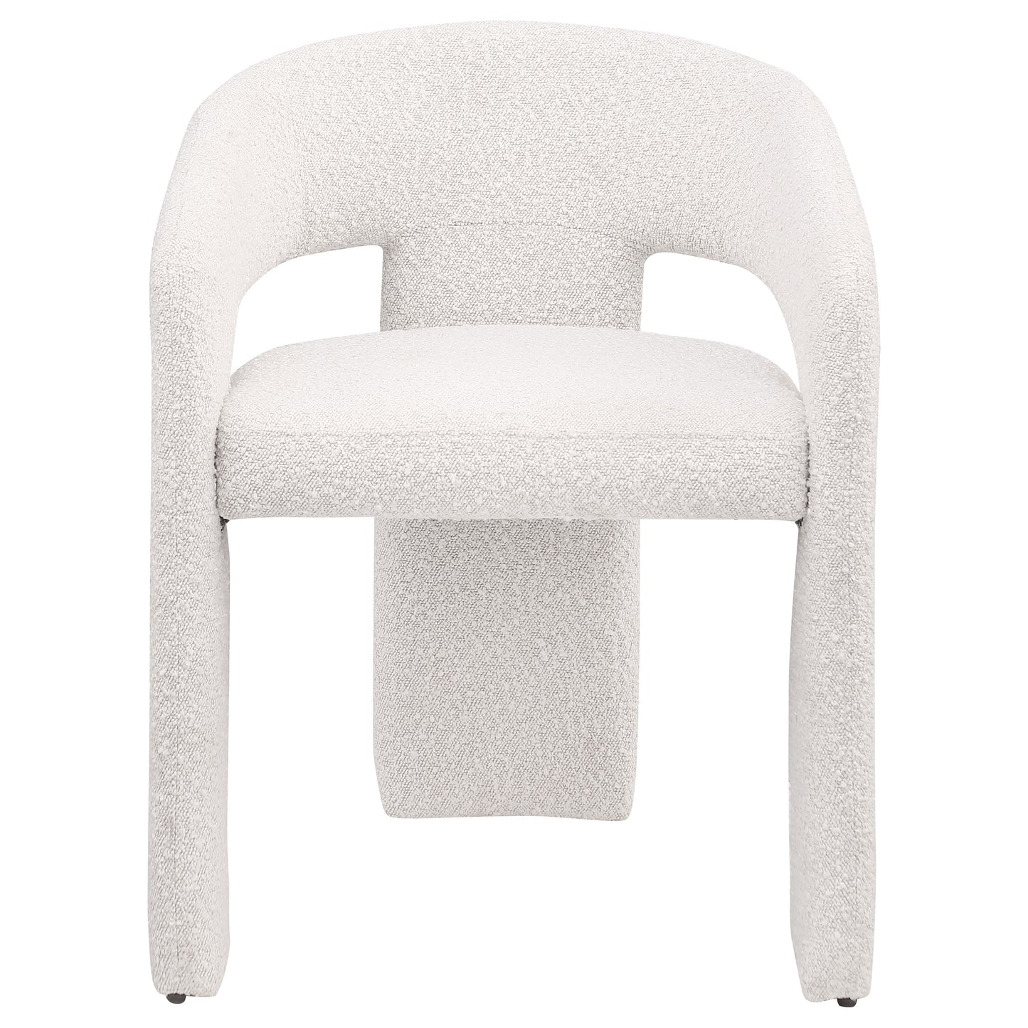 Eudora Boucle Upholstered Dining Side Chair Cream