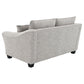 Tomkins 3-piece Boucle Upholstered Sofa Set Light Grey