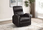 Grant Upholstered Power Recliner Chair Brown