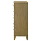 Granada 5-drawer Bedroom Chest of Drawers Natural Pine