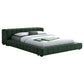 Trinity Upholstered Cal King Platform Bed Spruce