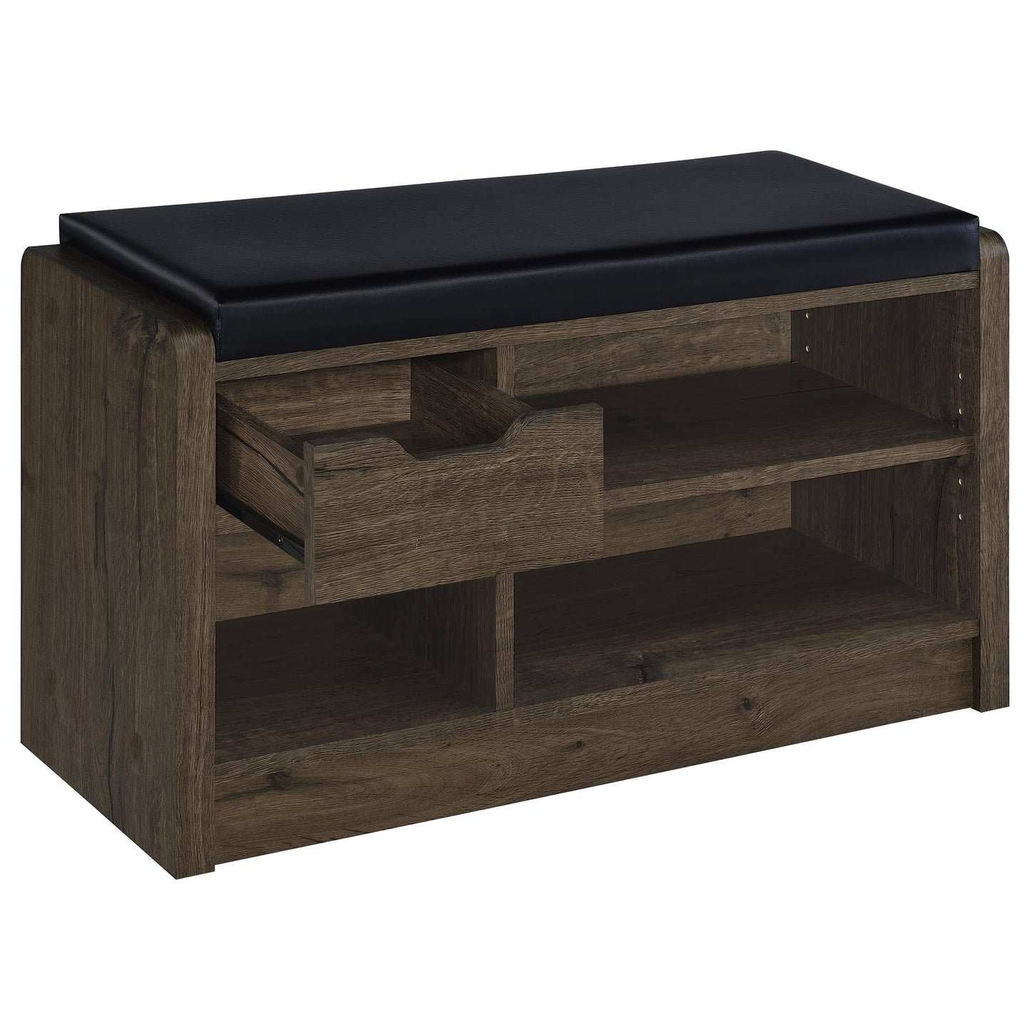 Arrington Storage Bench Smoked Oak