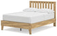 Bermacy Full Platform Panel Bed with Dresser and Nightstand