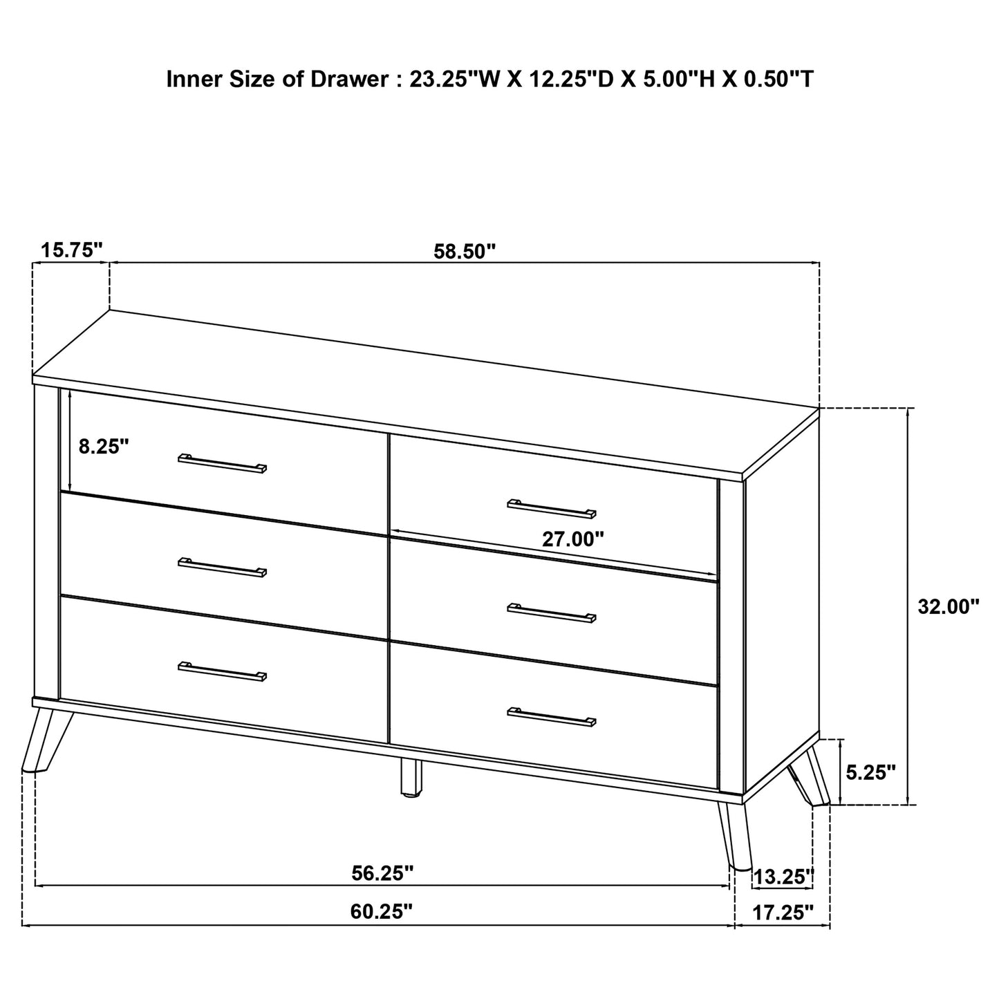 Kaywood 5-piece Twin Bedroom Set Natural Pine