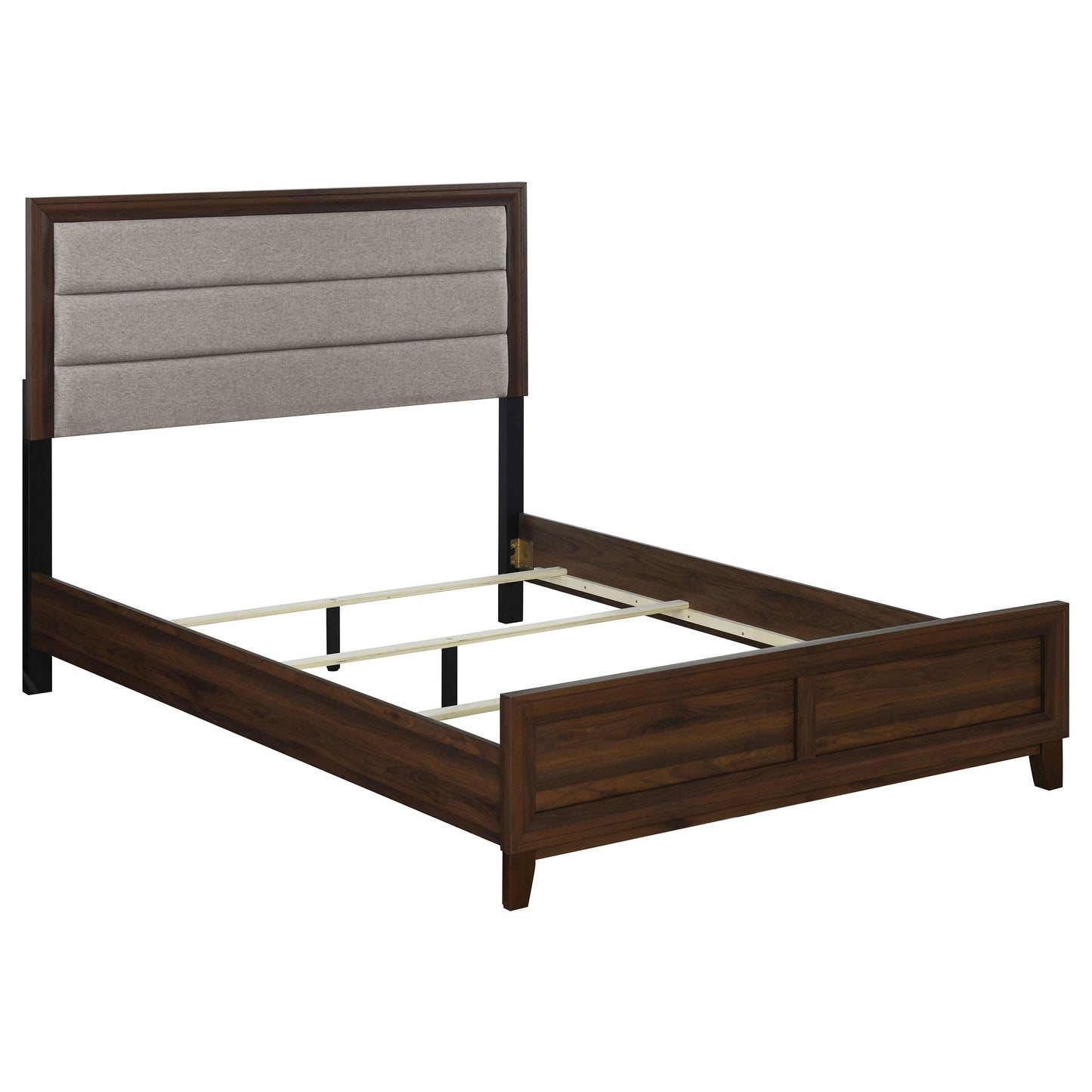 Welsley 5-piece Queen Bedroom Set Walnut