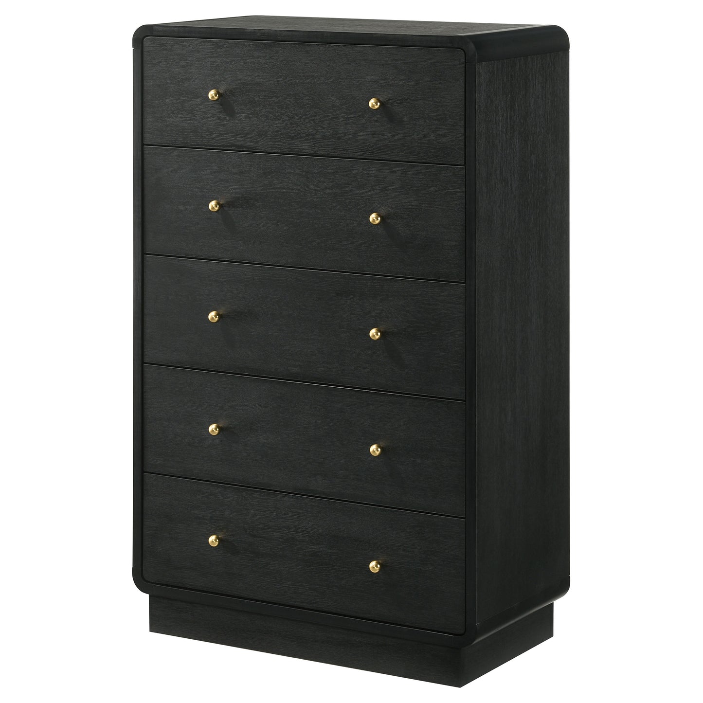 Cavelle 5-drawer Chest of Drawers Black