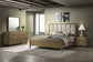 Amsbury 4-piece Eastern King Bedroom Set Nutmeg