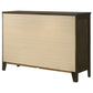 Wilkes 6-drawer Dresser Cabinet Dark Cocoa