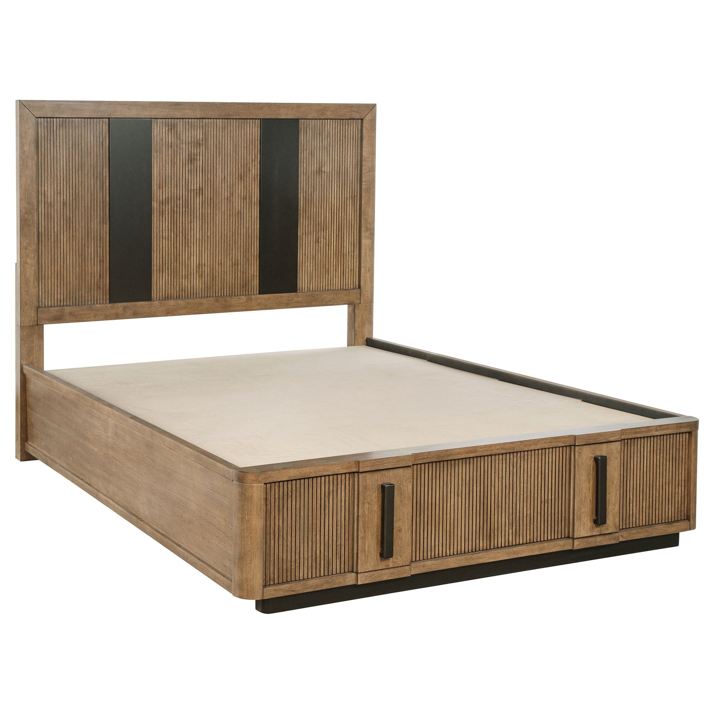 Terrace 2-drawer California King Storage Bed Ash Brown