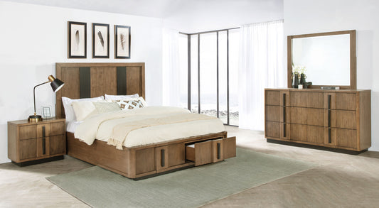 Terrace 4-piece Queen Bedroom Set Ash Brown