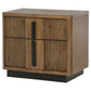 Terrace 2-drawer Nightstand Bedside Table Ash Brown