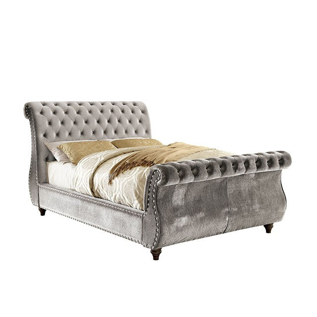 Noella - Queen Bed, Gray