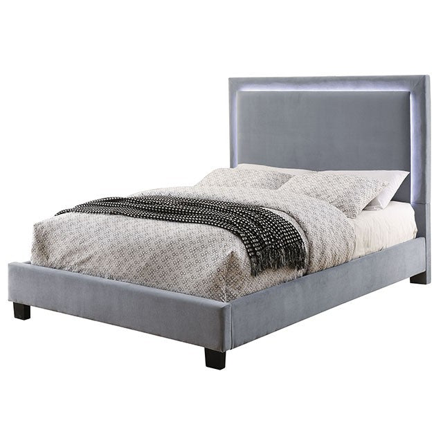 Erglow - Queen Bed, Gray