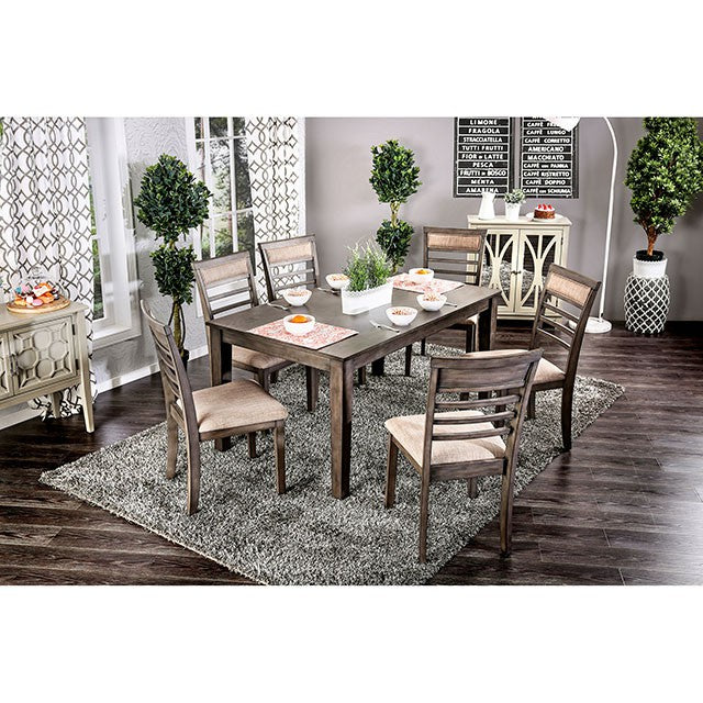 Taylah - 7 PC. Dining Table Set