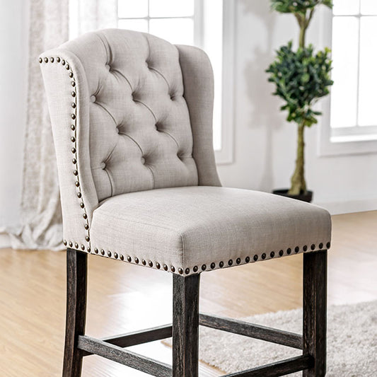 Sania - Counter Ht. Wingback Chair (2/Box)