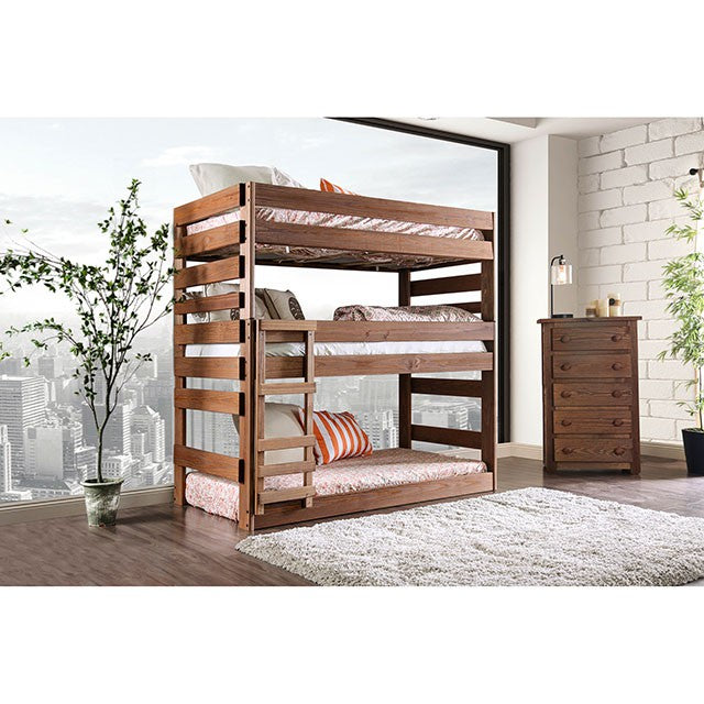 Pollyanna - Twin Triple Decker Bed