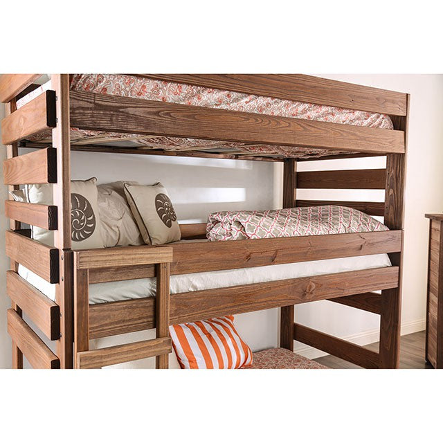 Pollyanna - Twin Triple Decker Bed