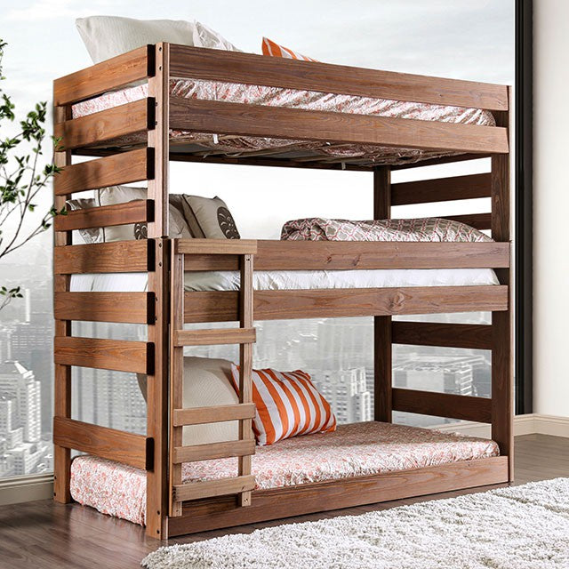 Pollyanna - Twin Triple Decker Bed