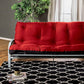 Plosh - 8" Black Futon Mattress w/ Spring