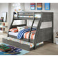 Hoople - Twin/Full Bunk Bed