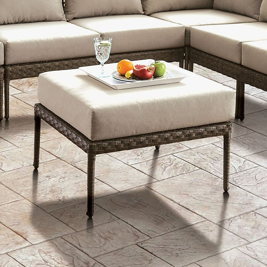 Aleisha - Patio Ottoman