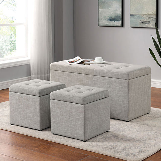 Daryn - Storage Bench w/ Ottoman