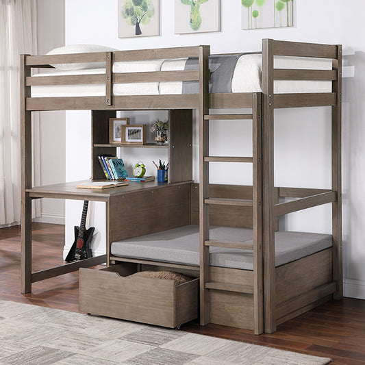 Callistus - Twin/Workstation Loft Bed