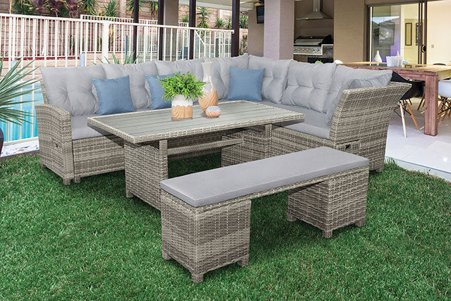 Malia - 5 Pc. Sectional Set w/ Bench