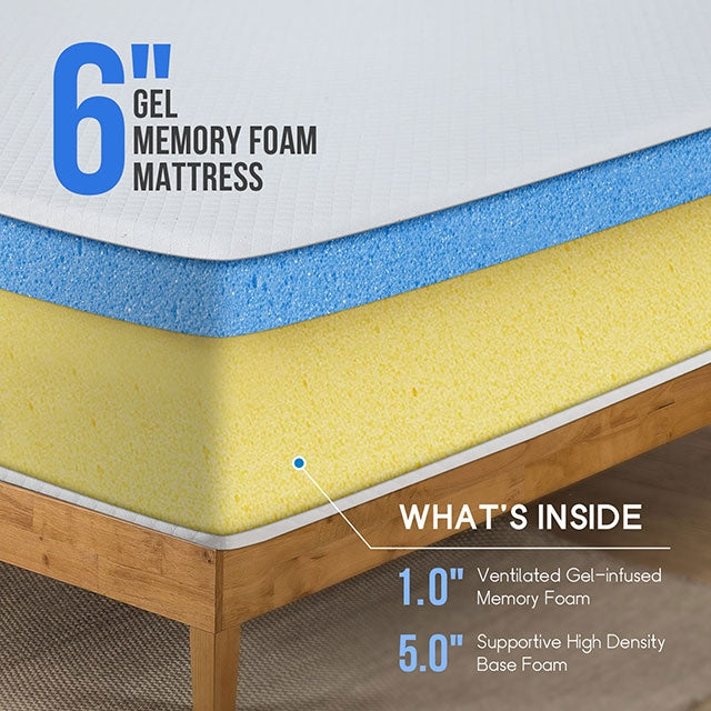 Artemisia - 6" Twin Memory Foam Mattress